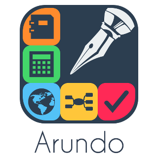Arundo Logo (mit Name darunter)